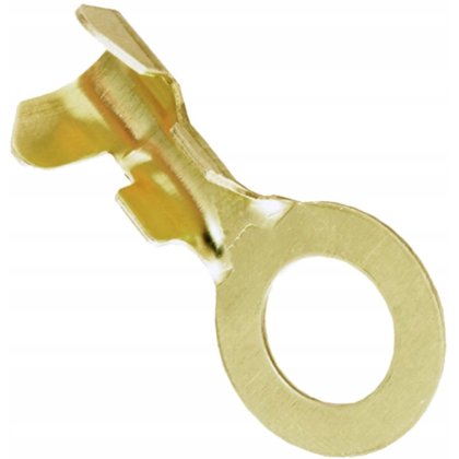 Neizolovaný medený očkový konektor 8,2 mm   100 ks