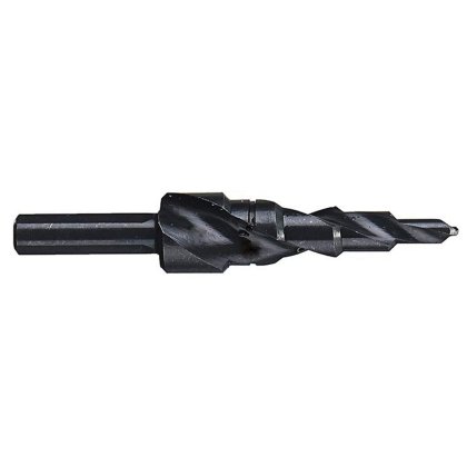 Stupňovitý vrták pre zväčšenie otvorov HSS + titán  4 - 12 mm