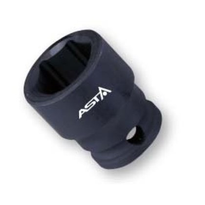 Nadstavec 6-hranný rázový  22mm 1/2" CrMo, L 38mm ASTA