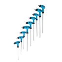 Sada 9 ks skrutkovačov typu "T" TORX T10-T50