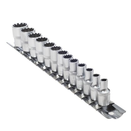 Nadstavce Spline 4 - 14mm 1/4"- pružinová lišta