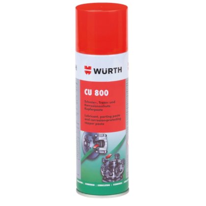 Medené mazivo 300 ml -  sprej CU800  Wurth