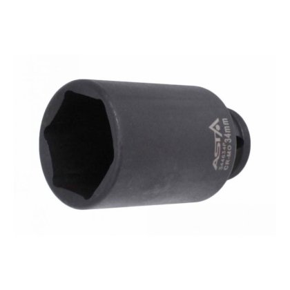 Nadstavec 1/2" 6-hranný rázový 34mm CrMo L78mm ASTA