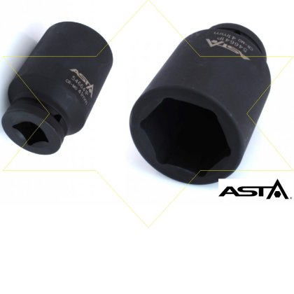 Nadstavec  3/4"  6-hranný rázový 17mm CrMo, L 90mm ASTA