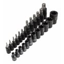 Nadstavce TORX-T a TORX-E   1/4", 3/8", 1/2"   SATRA