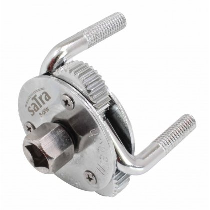 Kľúč pre olejové filtre samosvorný 3/8" 65-120mm SATRA