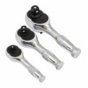 Račne MINI 1/4", 3/8", 1/2" 72 zubov 3 ks  SATRA