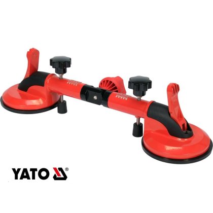 Prísavný držiak na sklo - uhlový  2 x 118 mm  YATO